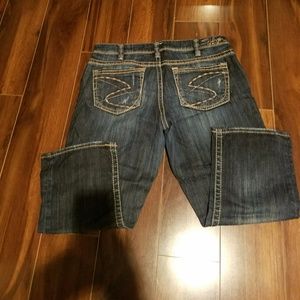 Silver Suki Capri size 31